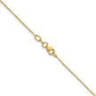 18K Gold Diamond-Cut Cable 24in Necklace | Bellamare Jewelry