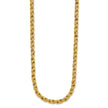18K Gold Italian Textured Rope Necklace | Bellamare Jewelry