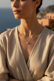 18K Gold Italian Heart Necklace | Bellamare Jewelry
