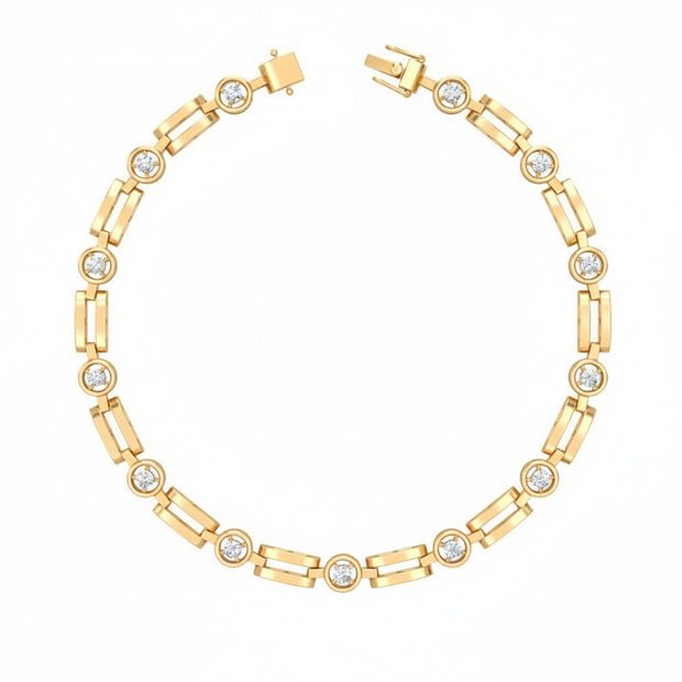18K Mare Luxe Gold Bracelet | Bellamare Jewelry