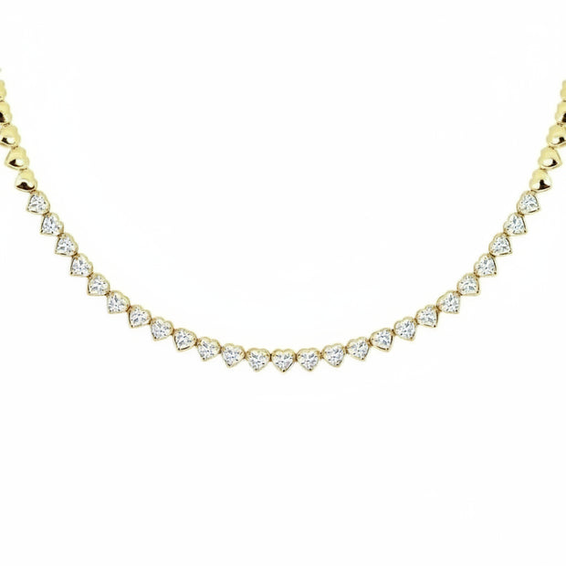 18K Gold Amore di Luce Diamond Choker | Bellamare Jewelry