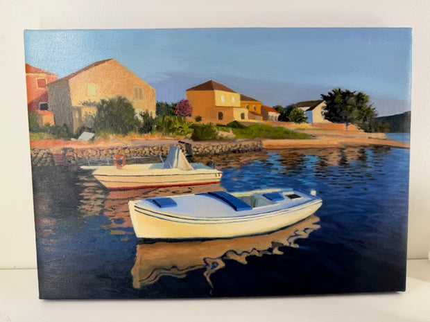 Ilovik — Oil on Canvas by Slavko Tirkajla