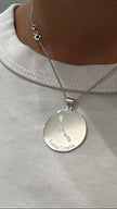 Lošinj Silver Round Pendant