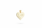 18K Gold Lošinj Heart Pendant & Necklace Set | Bellamare Jewelry
