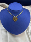 18K Gold Lošinj Heart Pendant & Necklace Set | Bellamare Jewelry