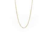 18K Gold Wheat 17.5in Necklace | Bellamare Jewelry