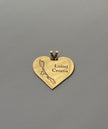 18K Gold Lošinj Heart Pendant | Bellamare Jewelry