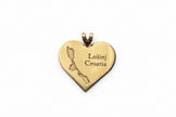 18K Gold Lošinj Heart Pendant | Bellamare Jewelry