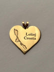 18K Gold Lošinj Heart Pendant | Bellamare Jewelry