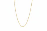 18K Gold Cable 19.5in Necklace | Bellamare Jewelry