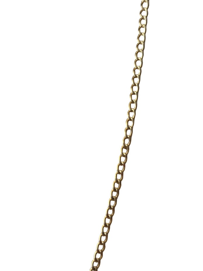 18K Gold Cable 19.5in Necklace | Bellamare Jewelry
