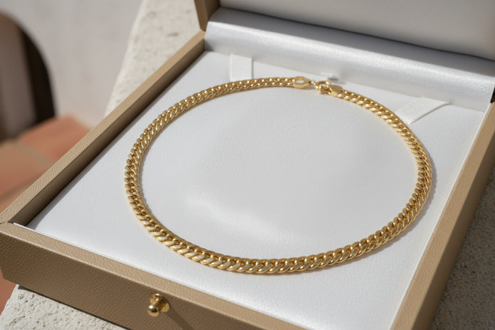 18K Gold Miami Cuban Necklace | Bellamare Jewelry
