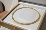 18K Gold Miami Cuban Necklace | Bellamare Jewelry