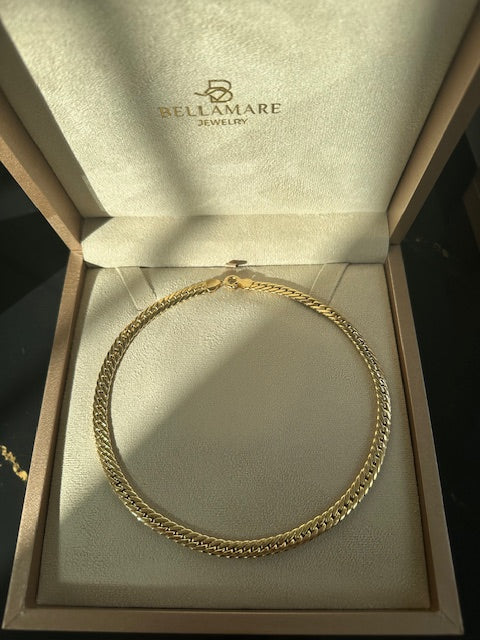 18K Gold Miami Cuban Necklace | Bellamare Jewelry