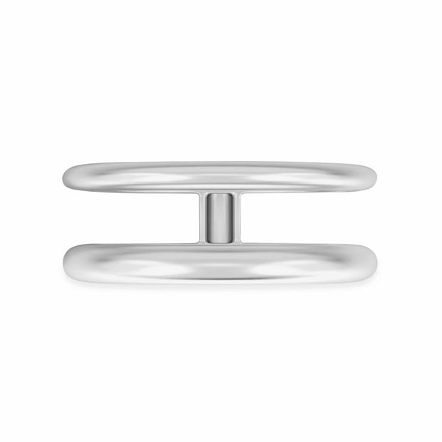 18K Double Band Ring | Bellamare Jewelry