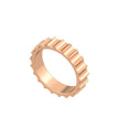 18K Marina Band Ring | Bellamare Jewelry