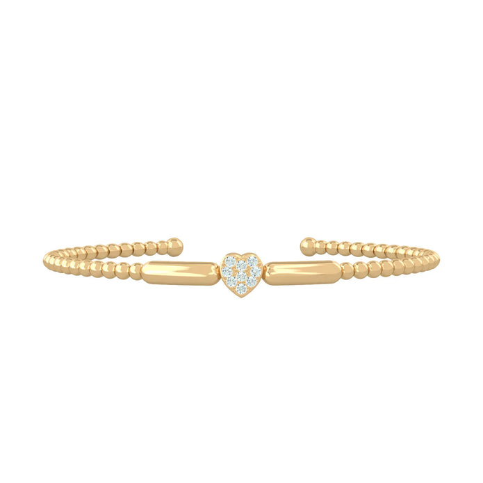 18K Gold Amore Diamond Bracelet | Bellamare Jewelry