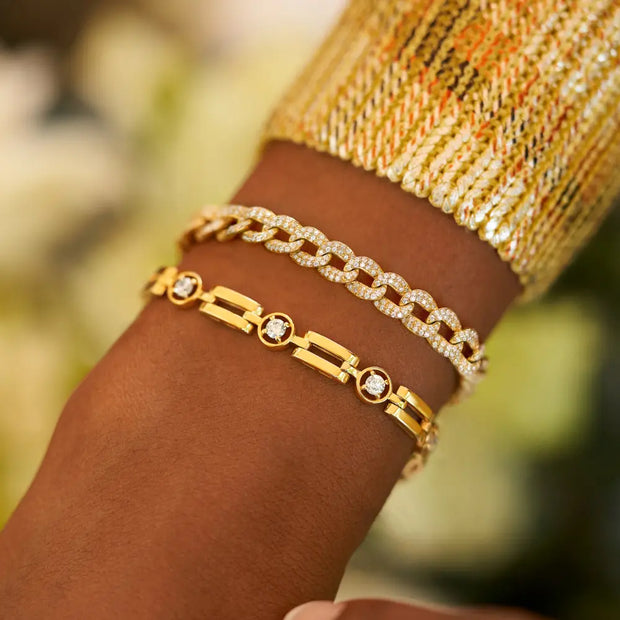 18K Mare Luxe Gold Bracelet | Bellamare Jewelry