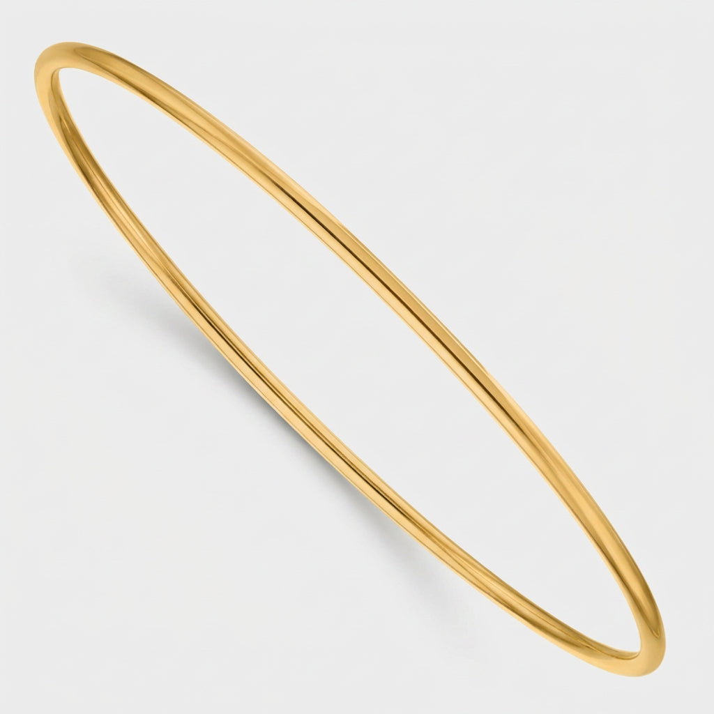 18K Gold Bella Bangle 2mm