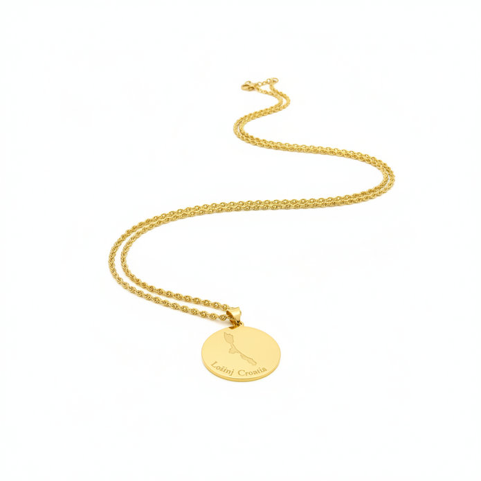 Beige display - Lošinj pendant necklace