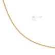18K Gold Cavo d’Oro Necklace| Bellamare Jewelry