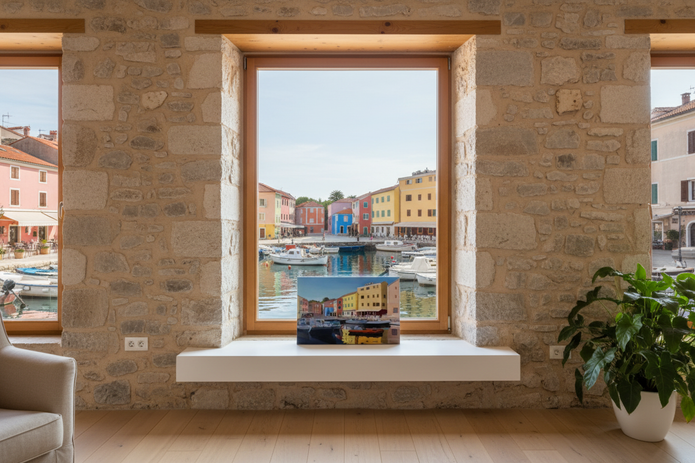 Harbor-view apartment