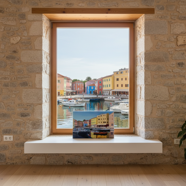 Harbor-view apartment