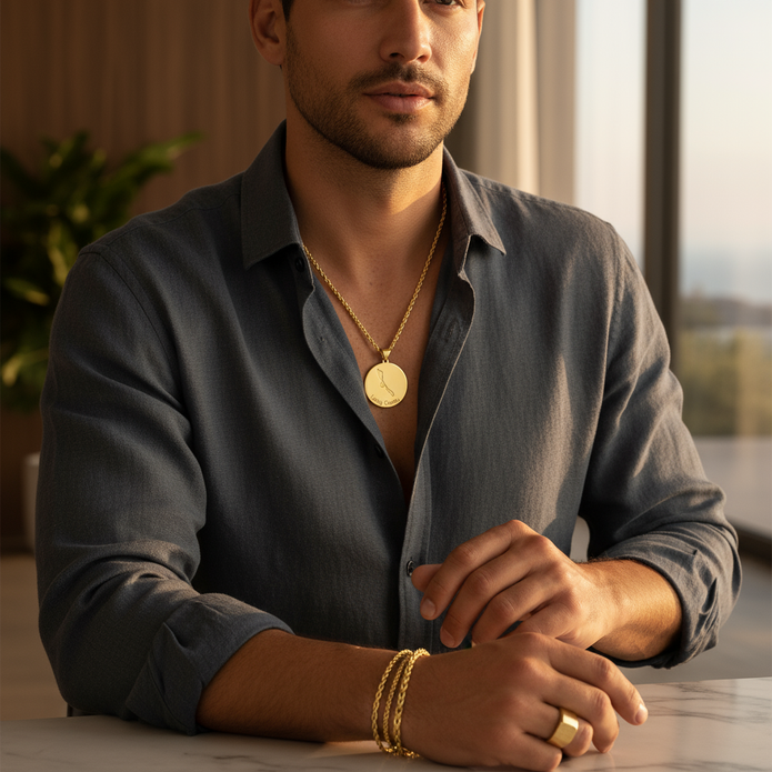 Lifestyle image with male model