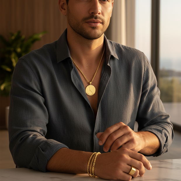 Lifestyle image with male model