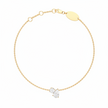18K Gold 2-Stone Bracelet | Bellamare Jewelry