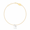 18K Gold 2-Stone Bracelet | Bellamare Jewelry