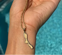 18K Gold Lošinj Island Pendant | Bellamare Jewelry