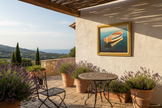 Mediterranean terrace with 28x24 BM-SA-03