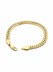 Miami Cuban Bracelet - White Background