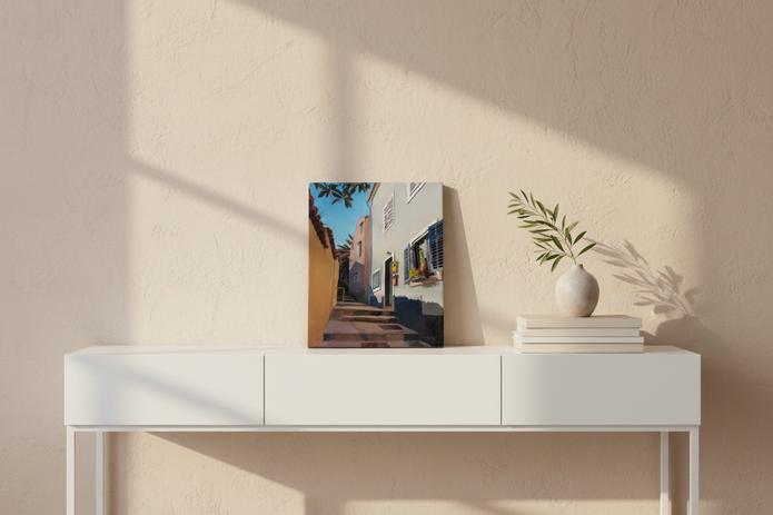 Minimal console table