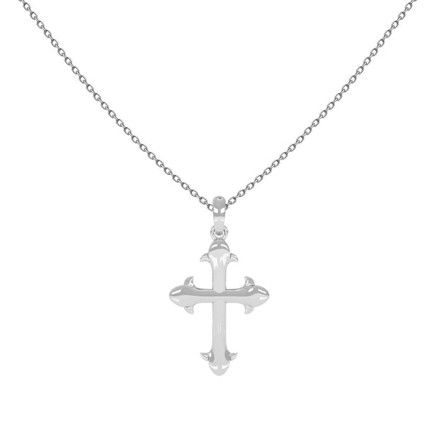 18K Gold Cross Necklace | Bellamare Jewelry