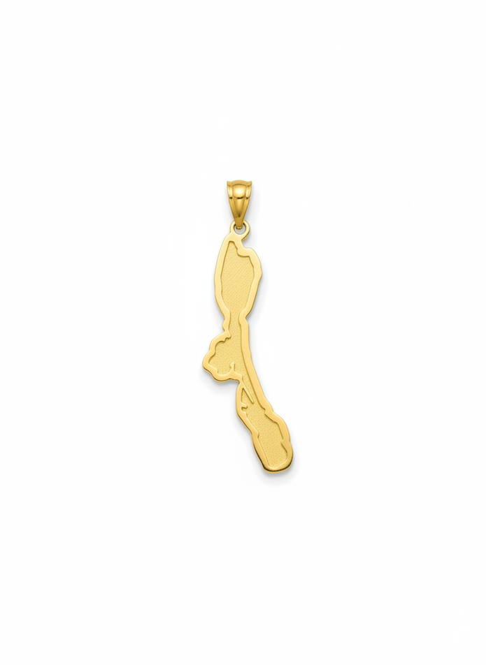 Pendant only on white background