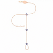 18K Gold Dubai Garden Diamond Hand Chain | Bellamare Jewelry