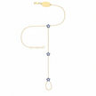 18K Gold Dubai Garden Diamond Hand Chain | Bellamare Jewelry