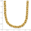 18K Gold Italian Textured Rope Necklace | Bellamare Jewelry