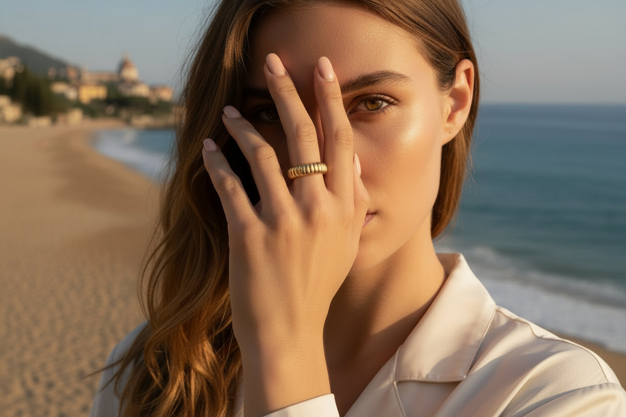 18K Thira Ring | Bellamare Jewelry