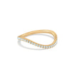 18K Diamond Wave Ring | Bellamare Jewelry